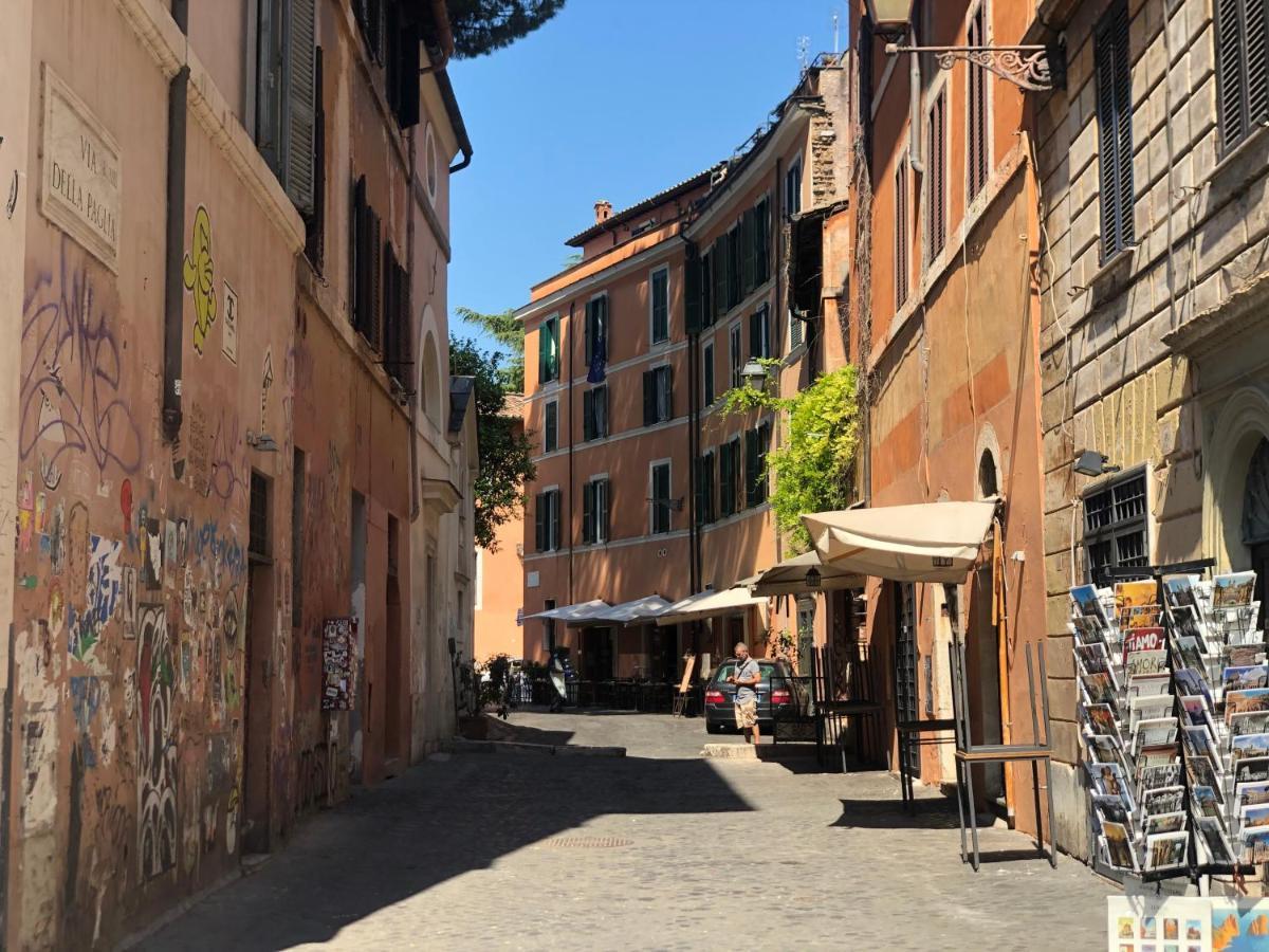 Trasteverehome - Paglia House Of 17Century In Trastevere Rome Bagian luar foto